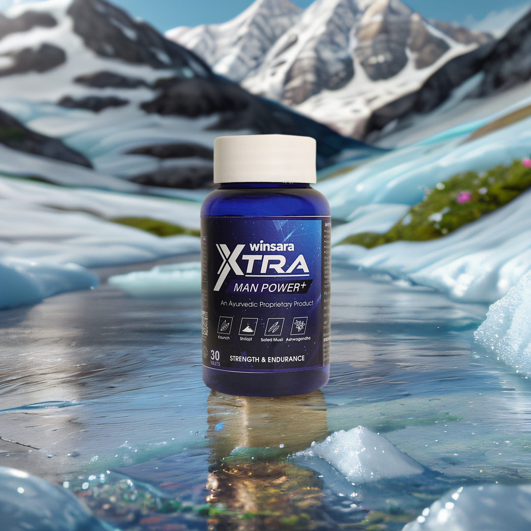 Winsara XTRA – Man Power+ | Ayurvedic Tablets for Strength & Endurance